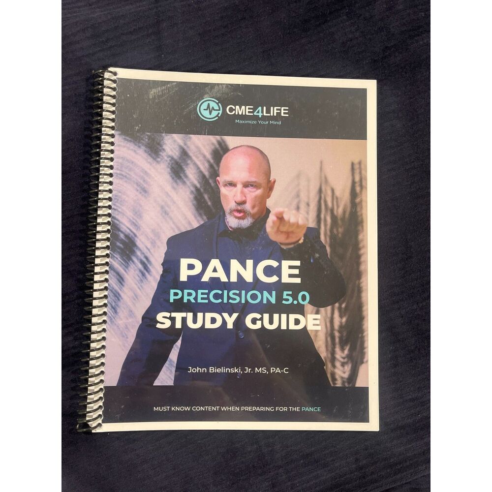 CME4Life PANCE Precision 5.0 Study Guide - Brand New / Unused